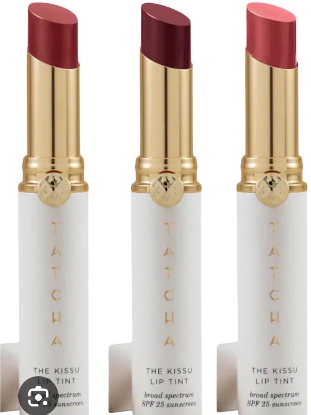 NEW 3-Piece Tatcha Kissu Lip Tint